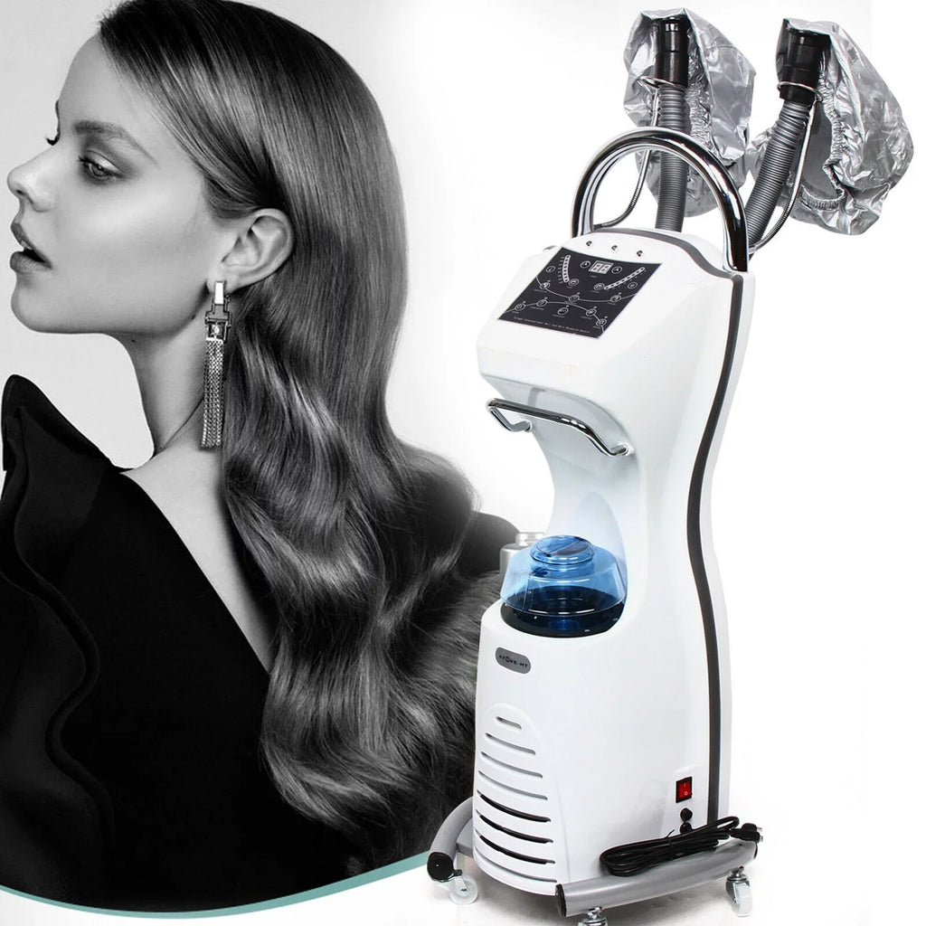 Oukaning 7 Mode Ozone Hair Care Heating Steamer Oil Treatment Dyeing Perming Machine 700W