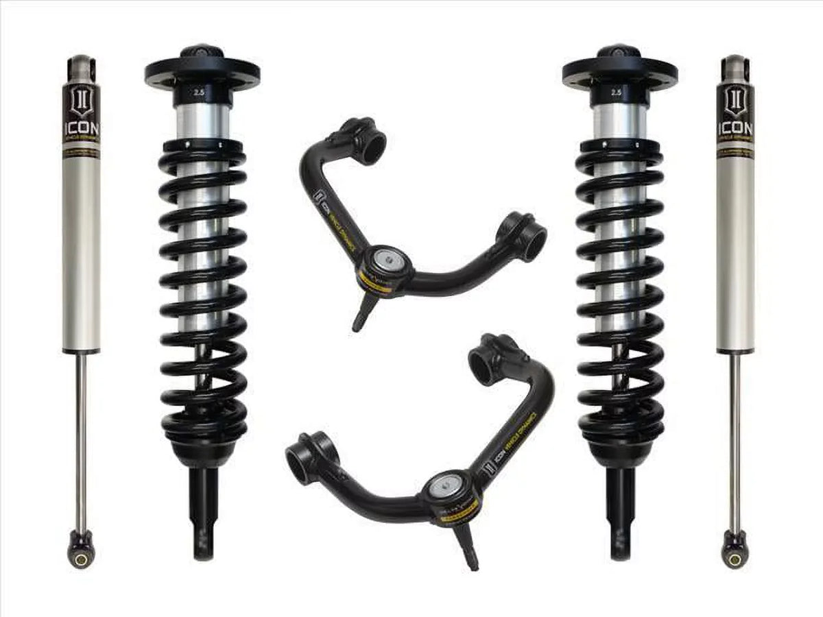 ICON Vehicle Dynamics 2009-2013 Fits Ford F150 4wd 0-2.63" Lift Stage 2 Suspension System With Tubular Uca K93002T