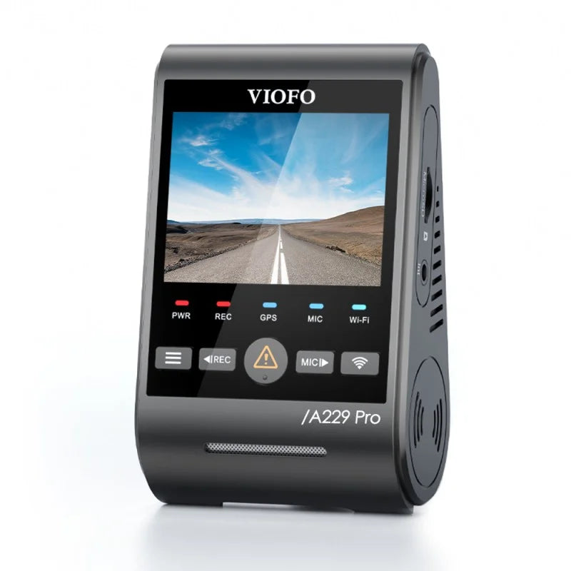 VIOFO A229 PRO 1CH 4K Front Dashcam with WiFi, GPS, and STARVIS 2
