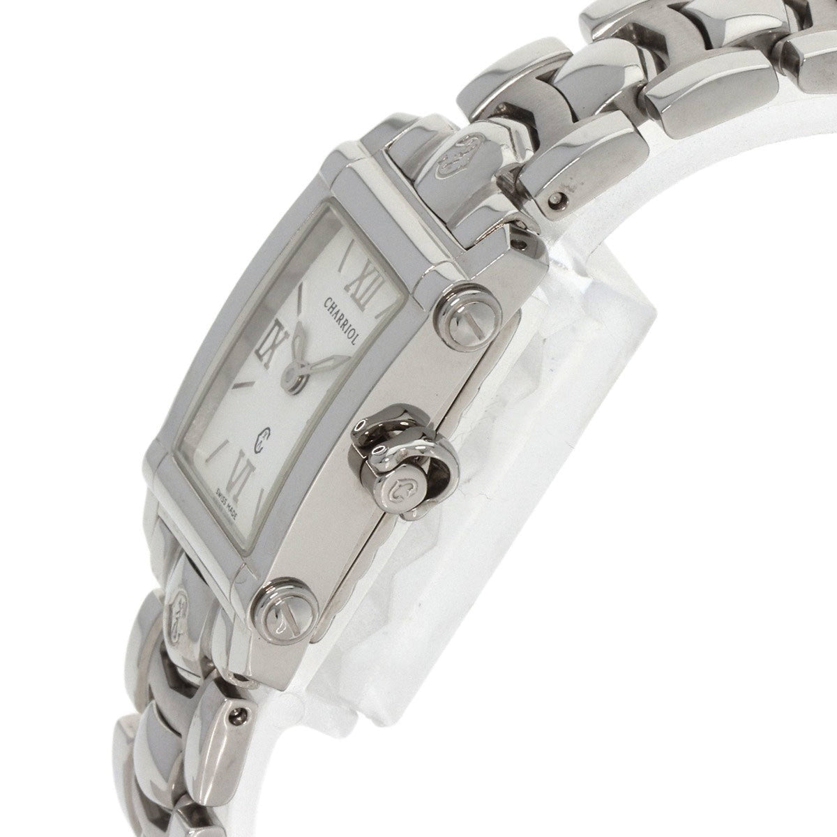 Pre-Owned Philippe Charriol Ref.9012911 Columbus Watch Stainless Steel/SS Ladies PHILIPPE CHARRIOL (Good)
