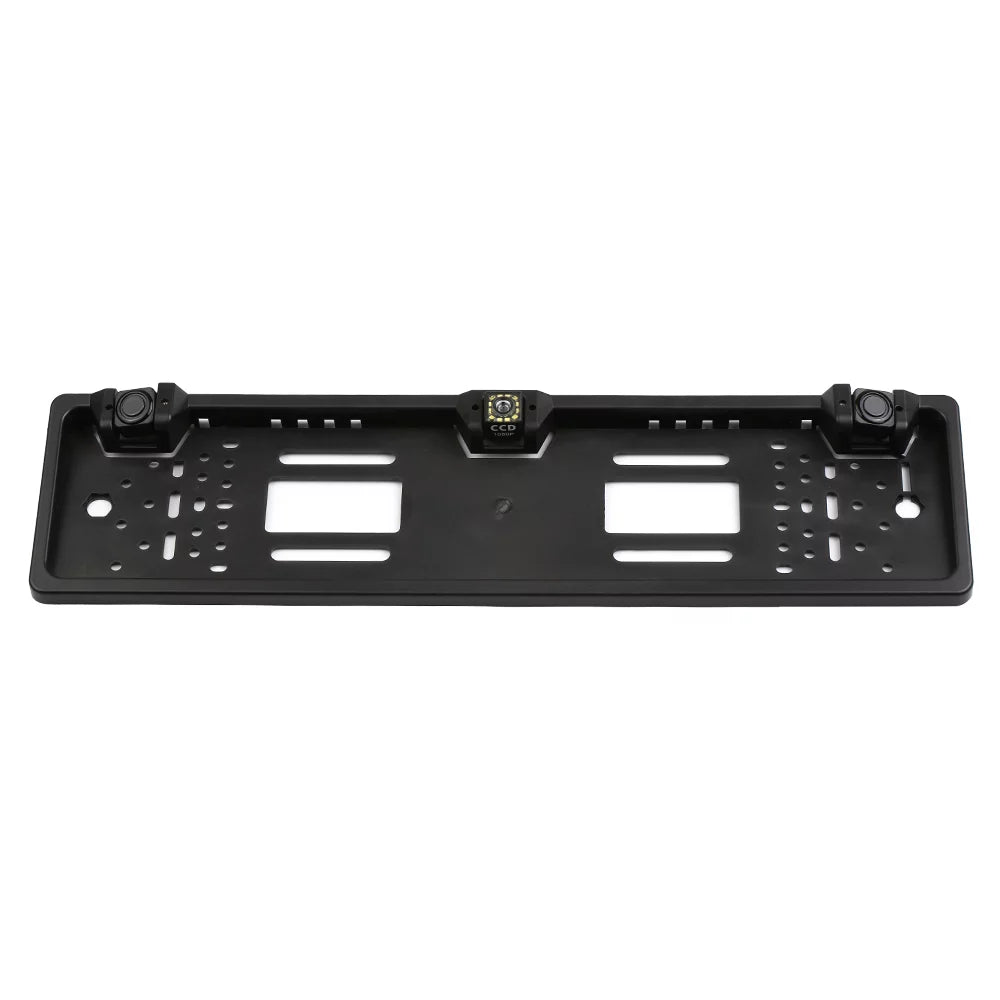 Docooler European License Plate Frame Backup Camera 12 LED Rear View Camera with Reversing System Parking Sensor