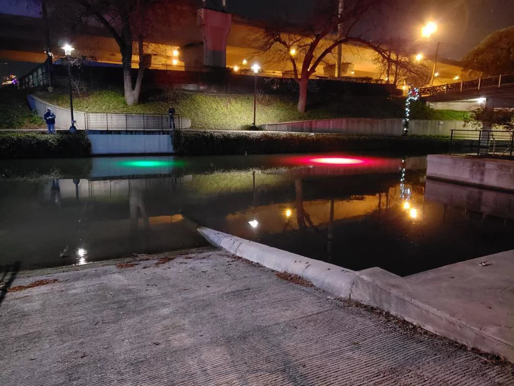 Multi-Color Color Changing LED Dock-7500 Liquid Fishing Light with Remote Control