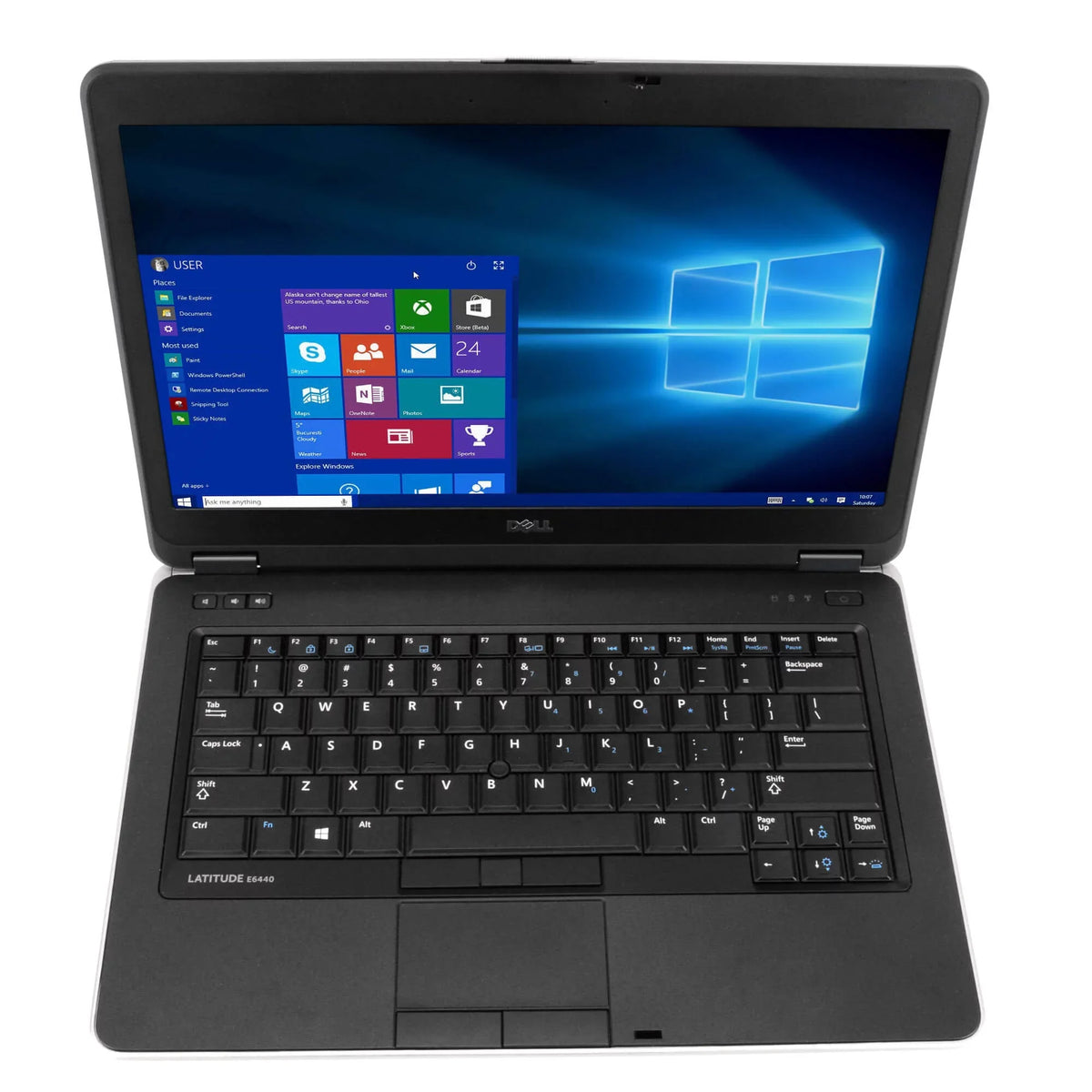 Latitude E6440 Portable computer Computer, 2.60 GHz i5 Dual Core Gen 4, 4GB DDR3 RAM, 500GB SATA Hard Drive, Windows 10 Home 64 Bit, 14" Display Refurbished