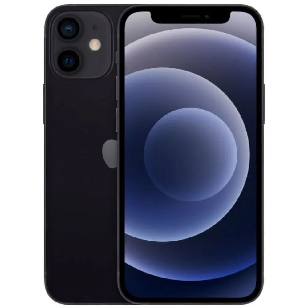 Restored iPhone 12 64 GB Verizon GSM Unlocked T-Mobile AT&T LTE Smartphone, Black (Refurbished)