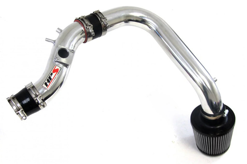 HPS Polish Cold Air Intake Kit (Converts to Shortram) Cool Long Ram CAI 837-513P