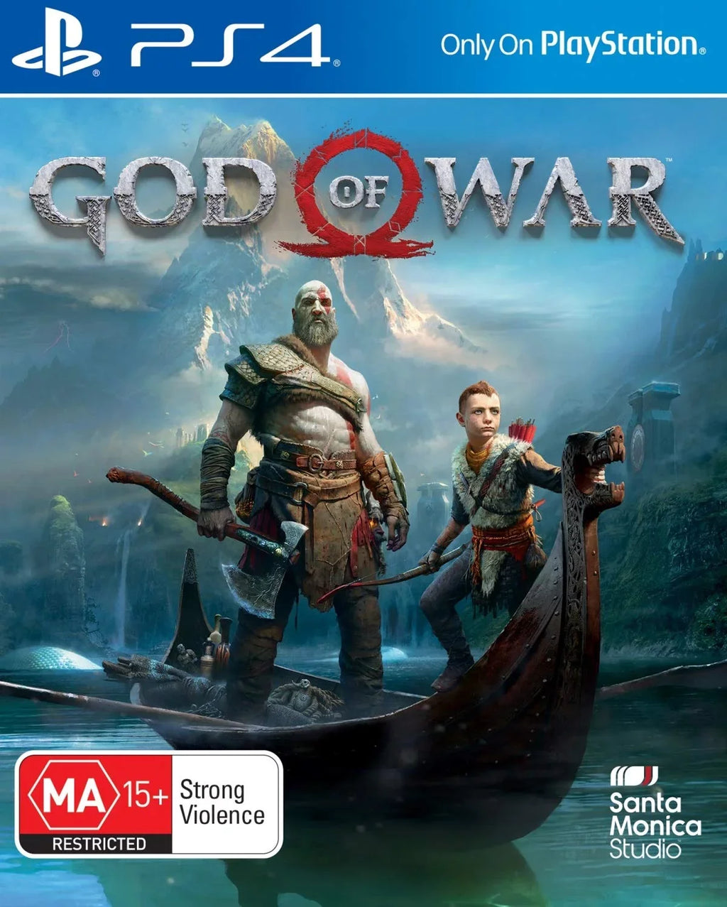 God of War (PS4 / Playstation 4) Journey to a dark, elemental world of fearsome creatures
