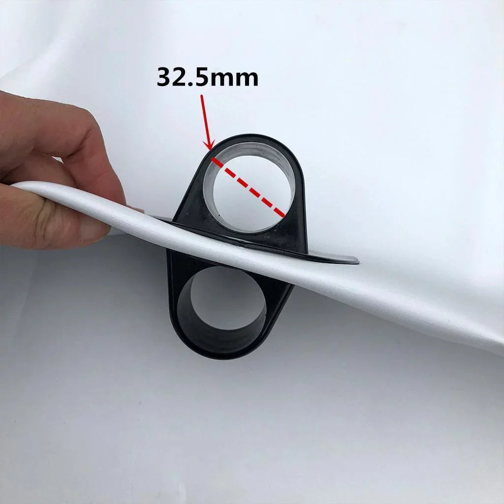 Premium PVC Kayak Canoe Fishing Standing Beginners Inflatable Outrigger / Stabilizer Liquid Buoyant Float Gear Equipment White