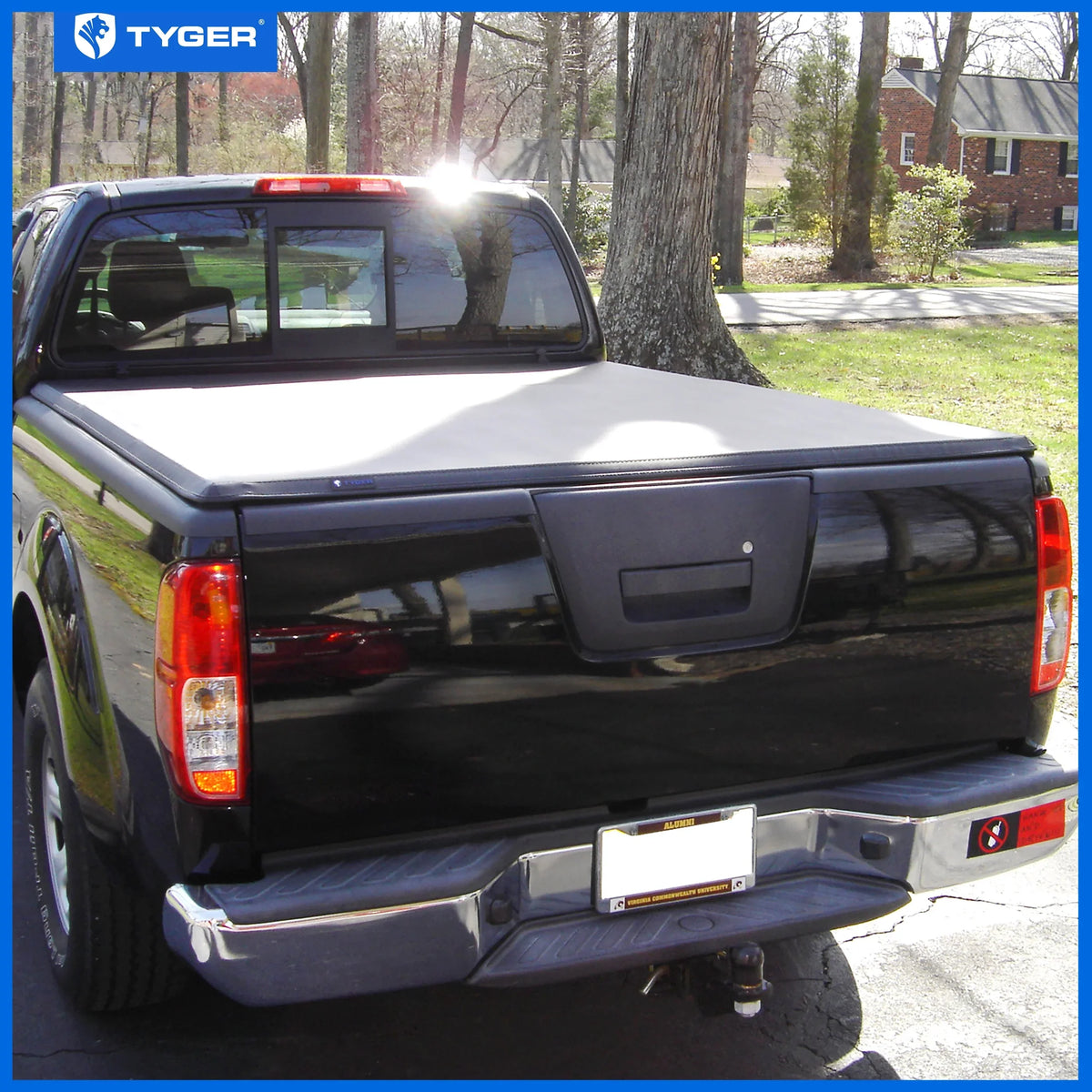Tyger Auto T3 Soft Tri-fold Truck Bed Tonneau Cover Compatible with 2005-2021 Nissan Frontier; 2009-2012 Suzuki Equator | 6' (73") Bed | TG-BC3N1029