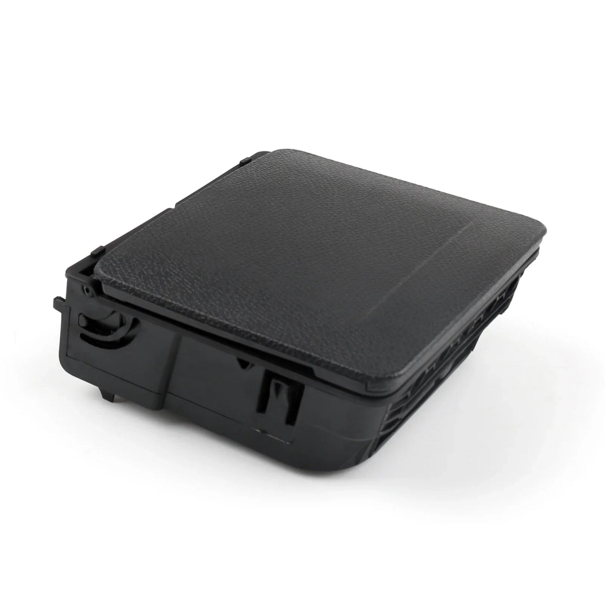 Motor Genic Rear Armrest Central Console Cup Holder For VW Jetta Gti MK5 Golf MK6 Black