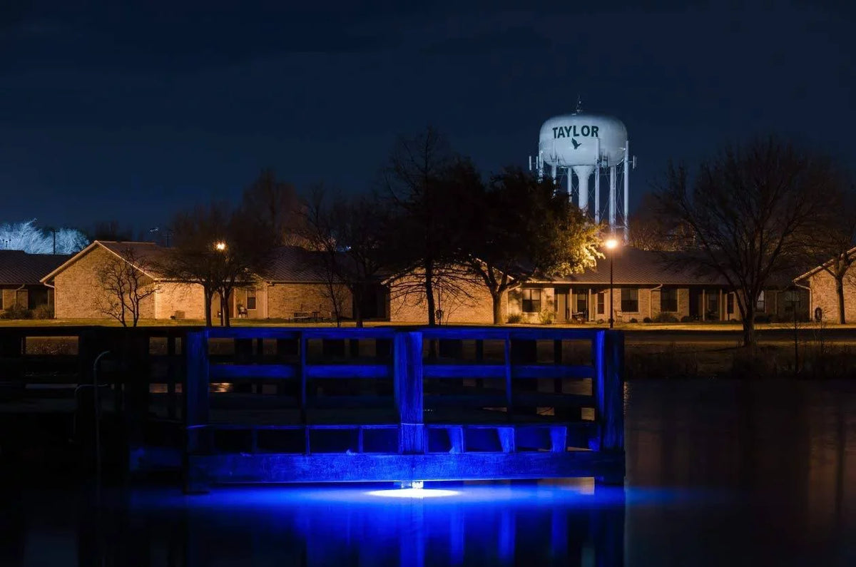 Multi-Color Color Changing LED Dock-7500 Liquid Fishing Light with Remote Control