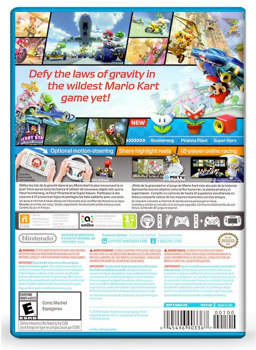 Mario Kart 8 - Nintendo Wii U Refurbished