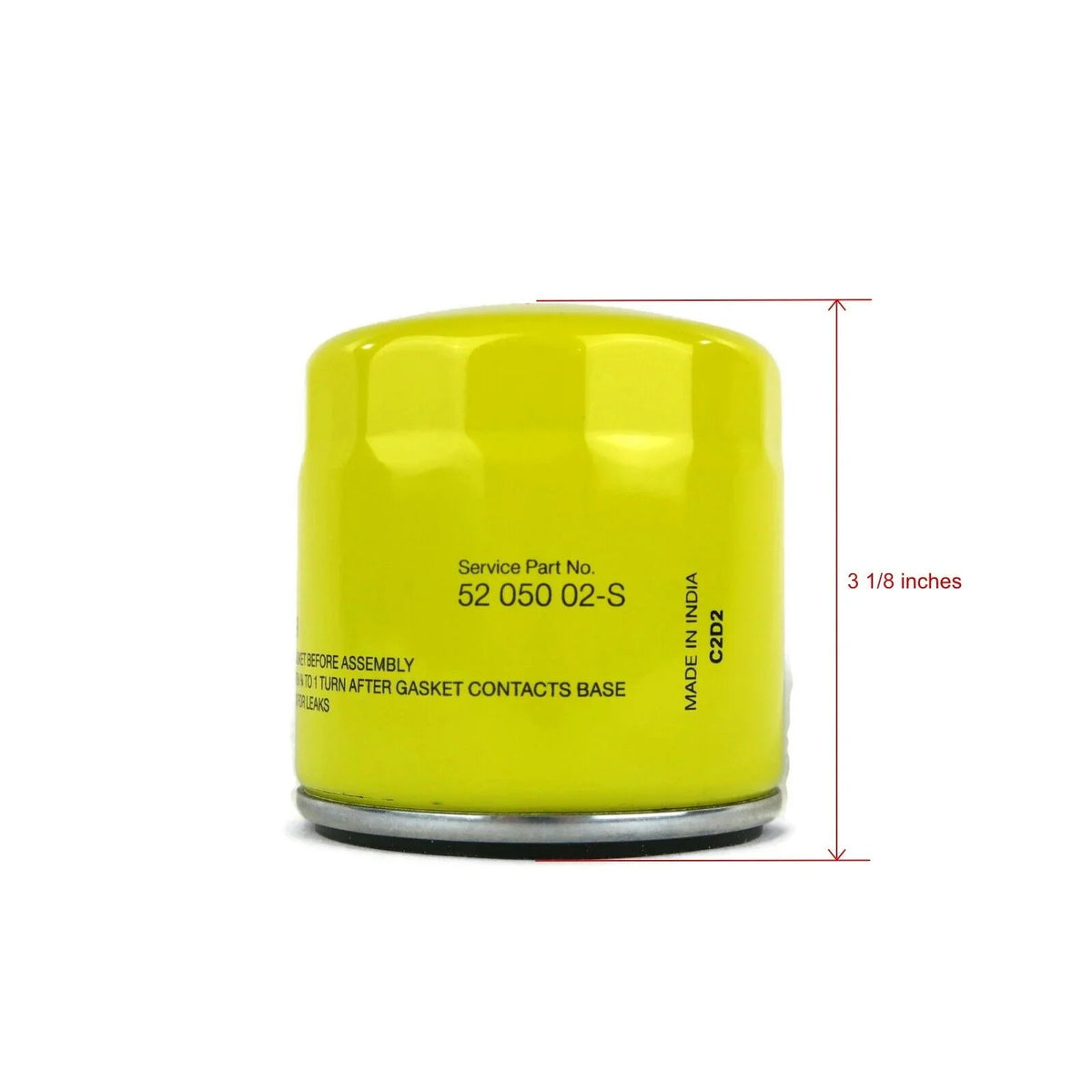 OEM | (3 Pack) Pro Capability Anti-drain Oil Filter for Kohler 52 050 02, 5205002