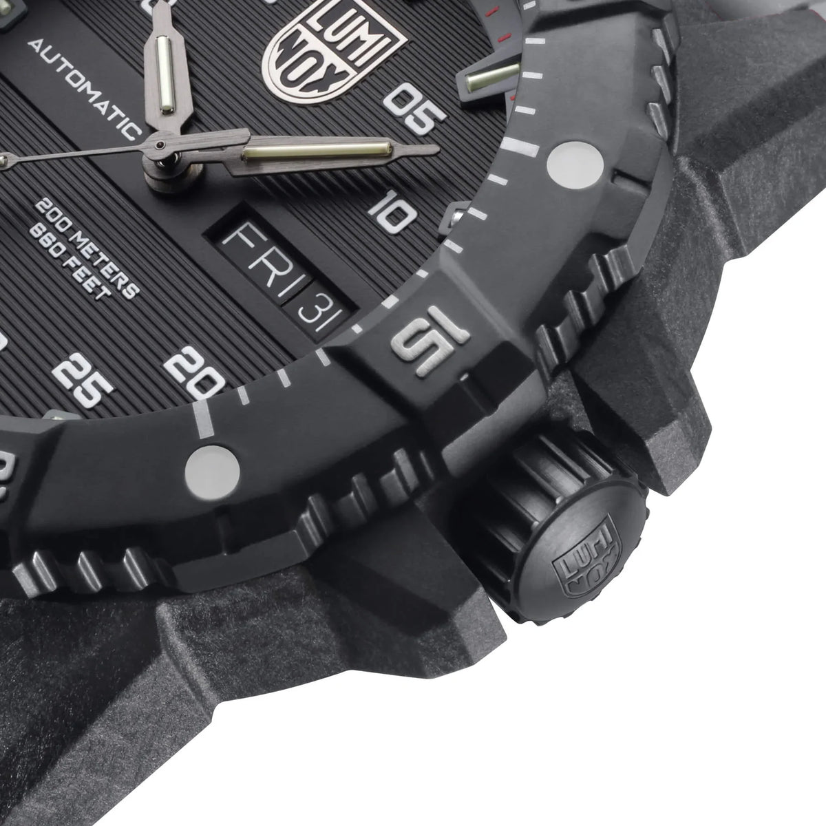 Luminox XS.3862 Men's Master Carbon Seal Grey Rubber Strap Watch