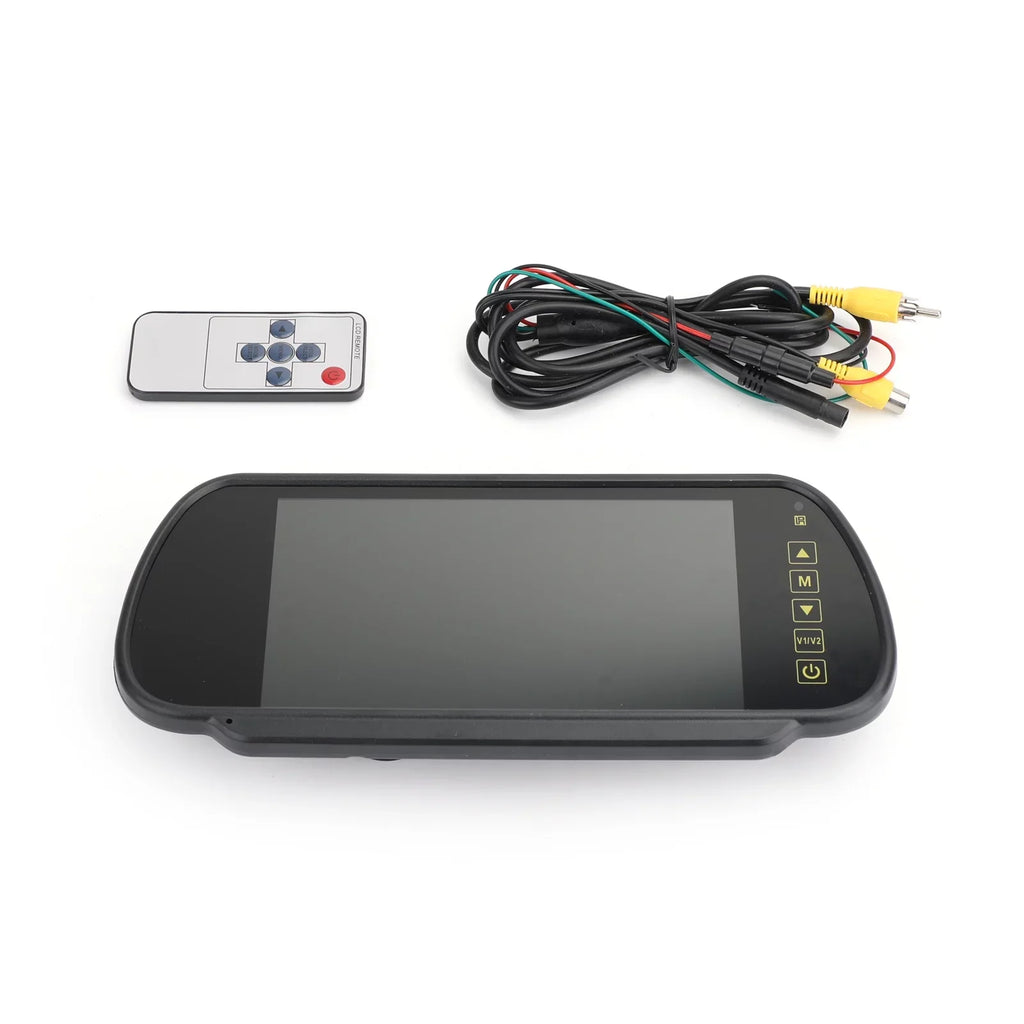 7" LCD Car Rear View MonitorSensors Lens Display Bus Car Reversing Camera