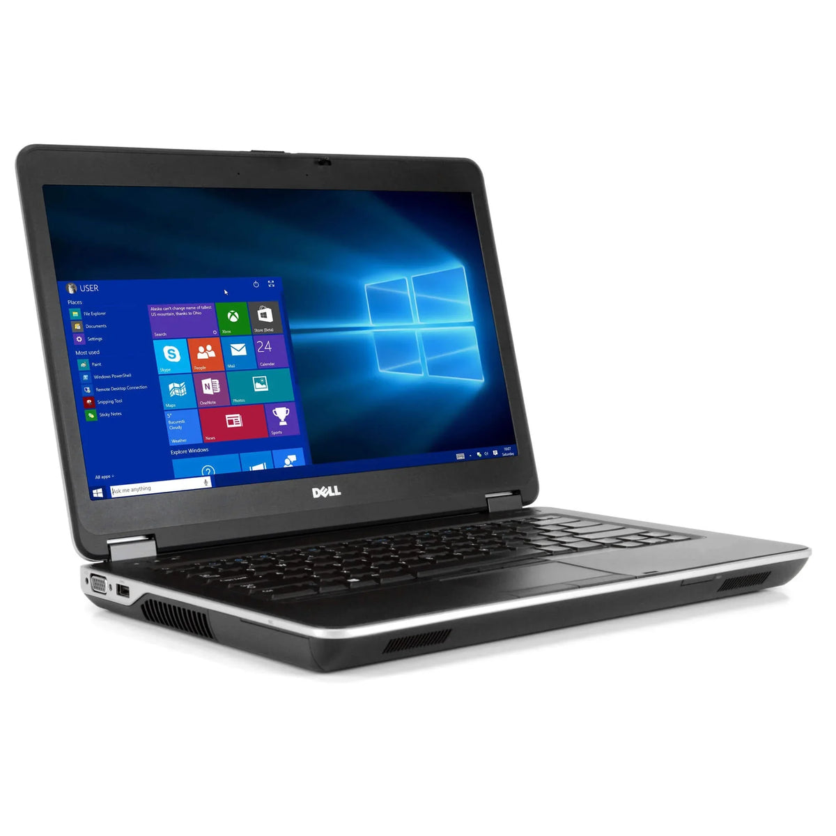 Latitude E6440 Portable computer Computer, 2.60 GHz i5 Dual Core Gen 4, 4GB DDR3 RAM, 500GB SATA Hard Drive, Windows 10 Home 64 Bit, 14" Display Refurbished