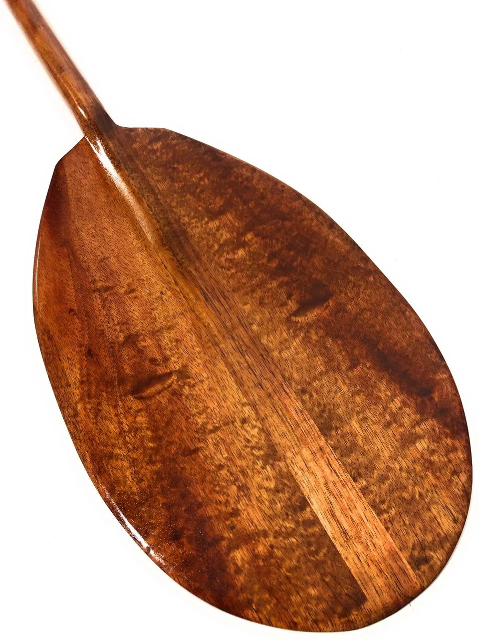 Soft Eyes Premium Liquid Curls Koa Paddle Outrigger 60" | #koa3817