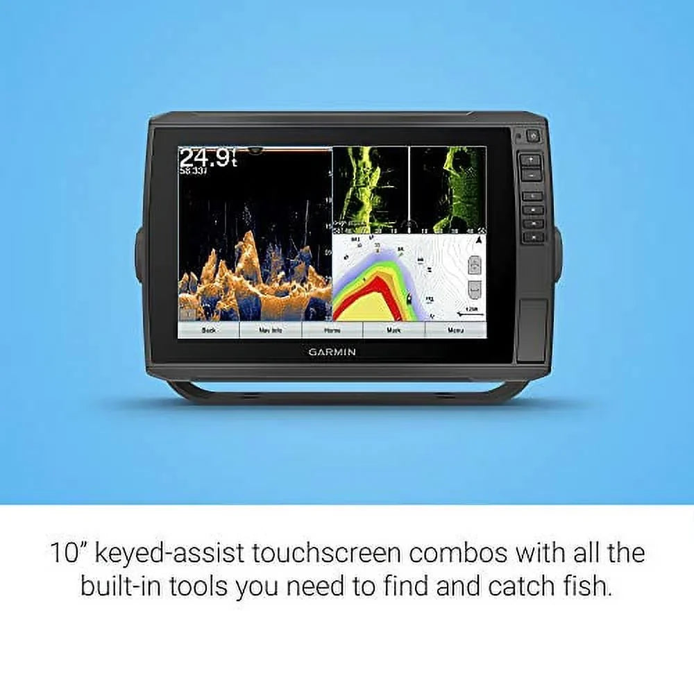 Garmin ECHOMAP Ultra 106sv with GT56UHD-TM Transducer (Bundle) With USB Charging Cube + USB Car Charger + LCD Monitor Cleaning Kit
