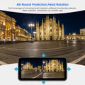 IP66 Outdoor Fluid Camera Real-time Two-Way Audio Enhanced Dual Antenna TF Card Slot 1080P HD
