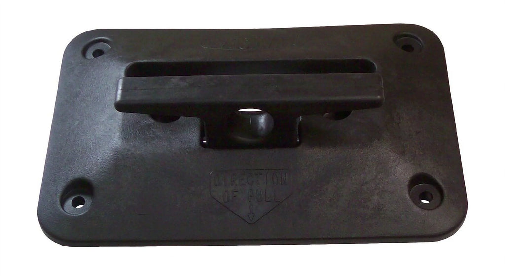 CIPA The Cleat Seat Retractable Dock Cleat, Solid Black