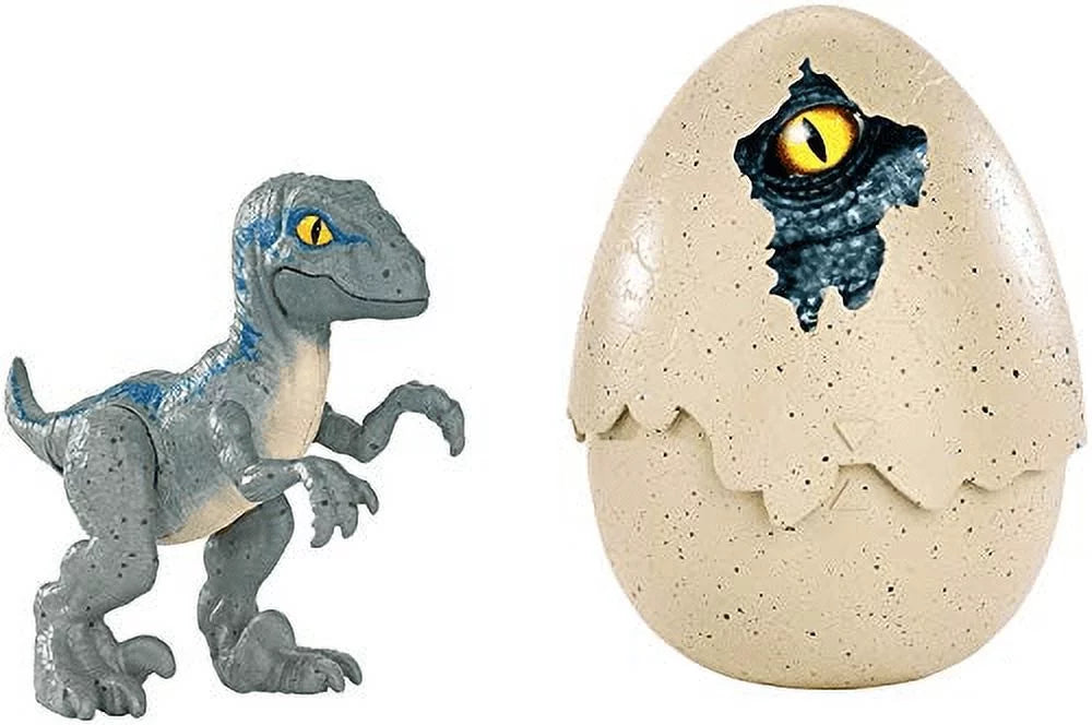 Jurassic World Hatch 'n Play Dinos Velociraptor "Blue" Figure