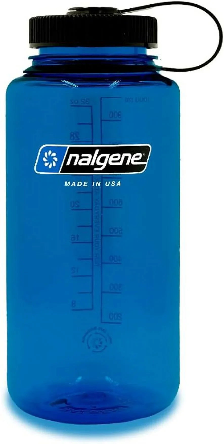 Nalgene Sustain Tritan BPA-Free Liquid Bottle Made with Material Derived from 50% Plastic Waste, 32 OZ, Wide Mouth