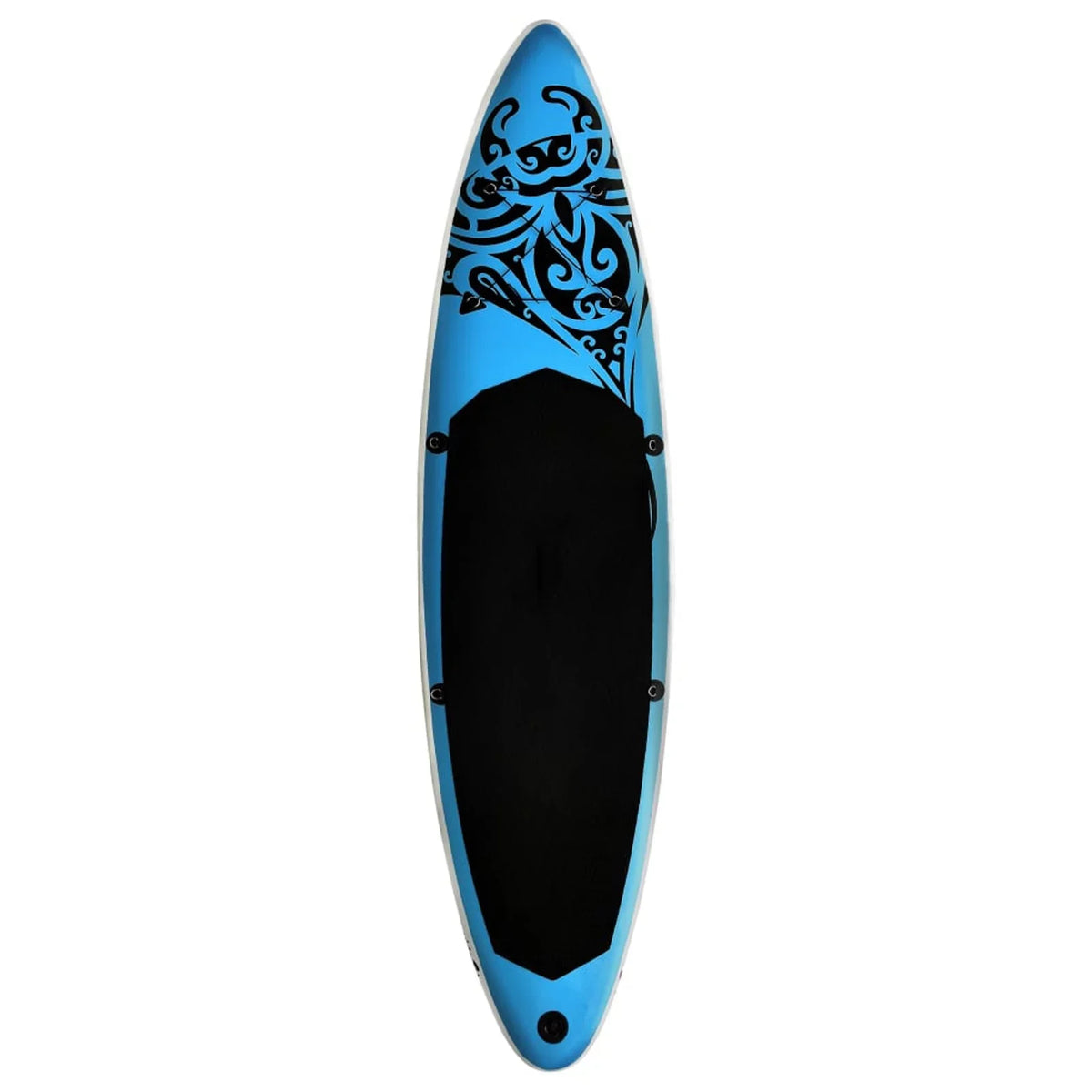 Carevas Inflatable Paddleboard Set 120.1"x29.9"x5.9" Blue