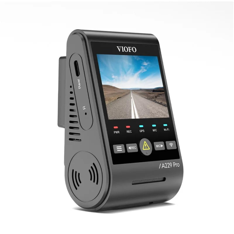 VIOFO A229 PRO 1CH 4K Front Dashcam with WiFi, GPS, and STARVIS 2