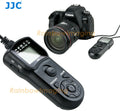 JJC TM-A Intervalometer Timer Remote Shutter Cord for EOS 1D 1D C 1D Mark II III IV II N 1Ds Mark II III 1D X 1D X Mark II 5D Mark II III IV 5DS 5DS R 6D 6D Mark II 7D 7D Mark II 50D EOS R5