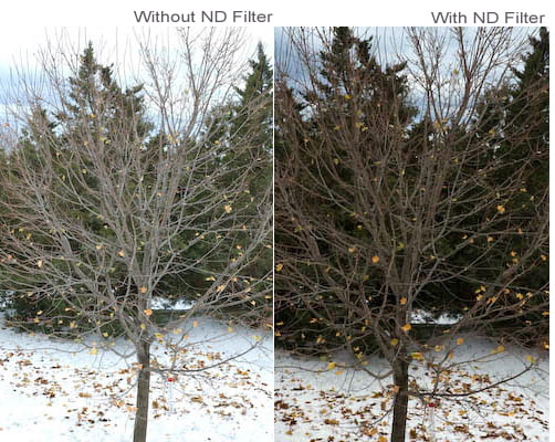 ND8 (Neutral Density) Multicoated Glass Filter (40.5mm) For Alpha A6000