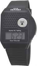 Five Senses English Atomic Talking Watch Easy to use for Seniors Blind Men Women Loud Talking Sound Clock for Visually Impaired - Model 1026 - Plastic Band