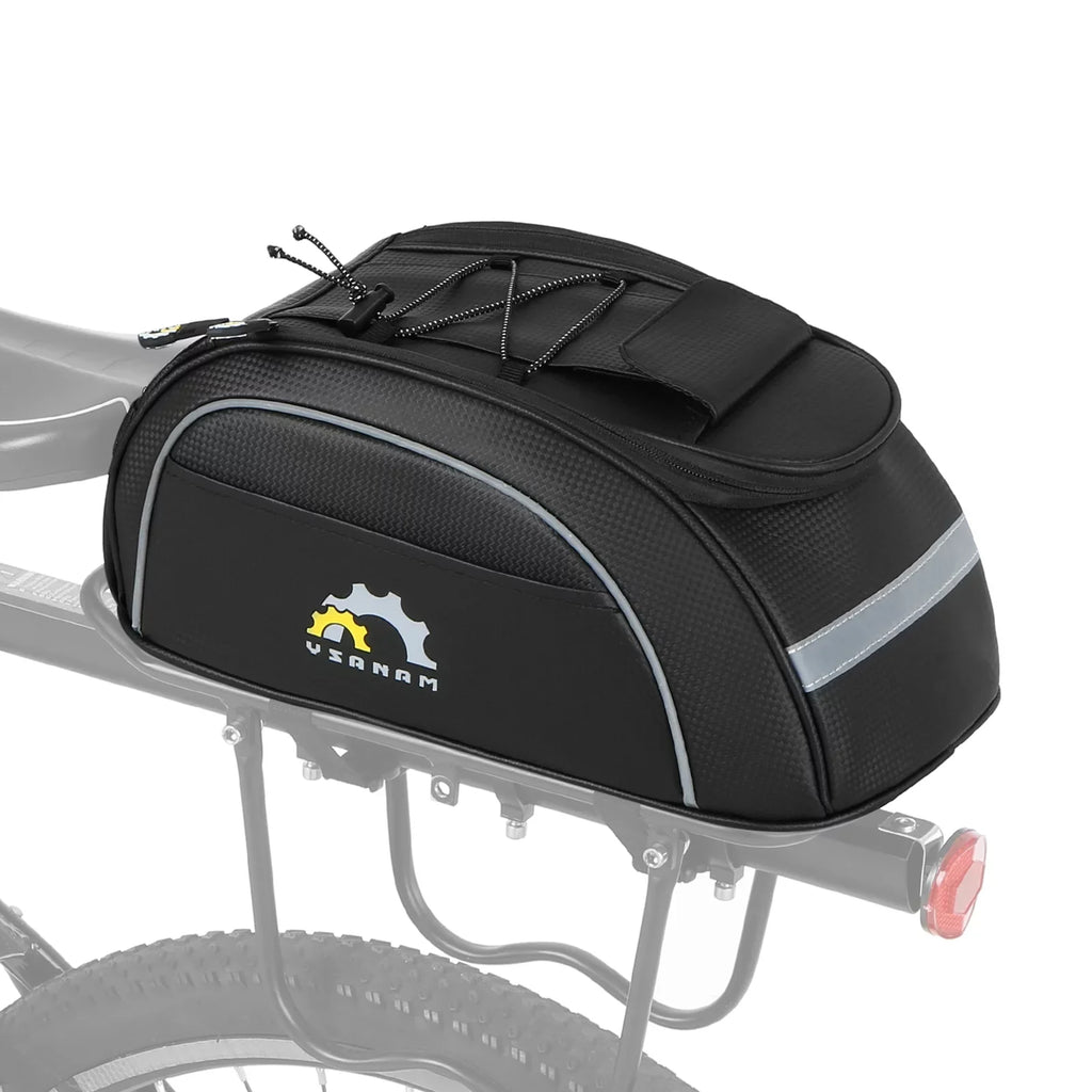 Liquid Insulated Cooler Cycling Bag - MTB Bike Rear Rack Storage Luggage Carrier Pannier Trunk Bag