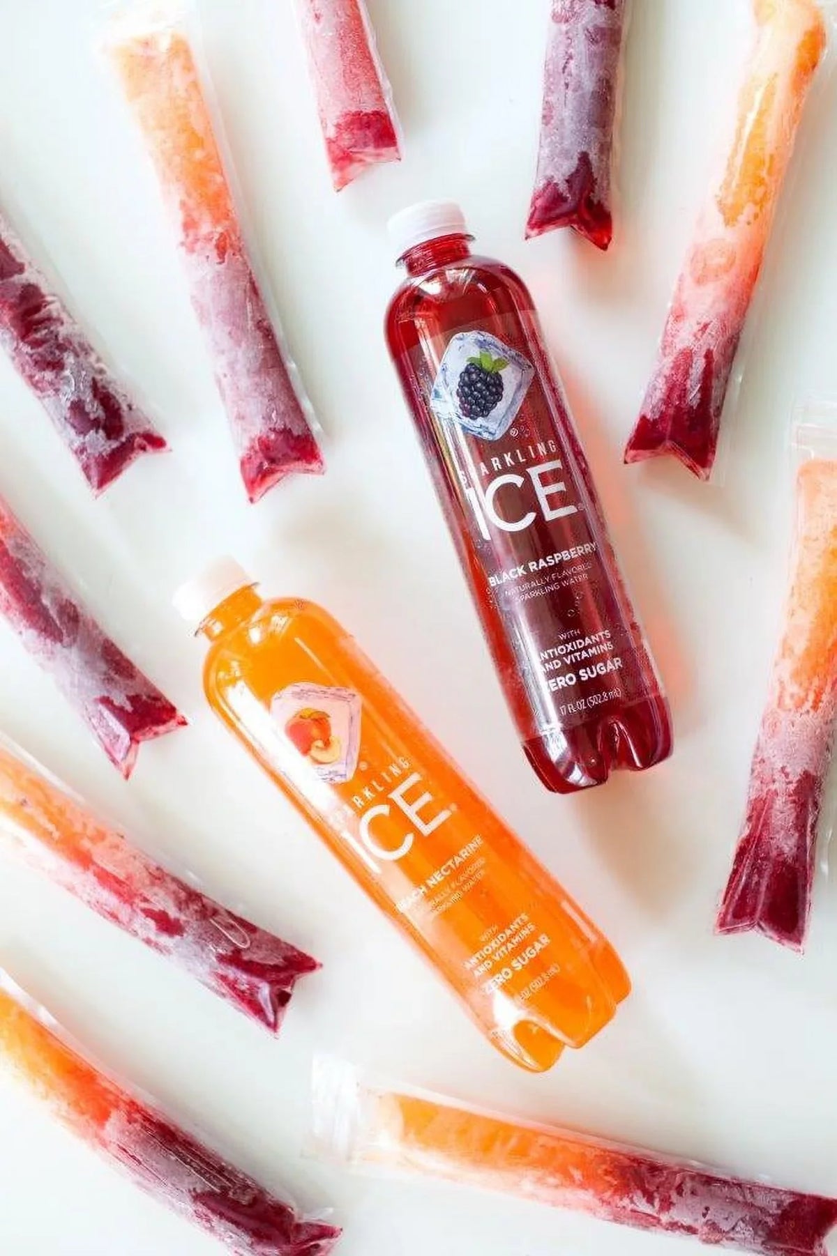 Sparkling Ice® Naturally Flavored Sparkling Liquid Peach Nectarine 17 Fl Oz, (Pack of 12)