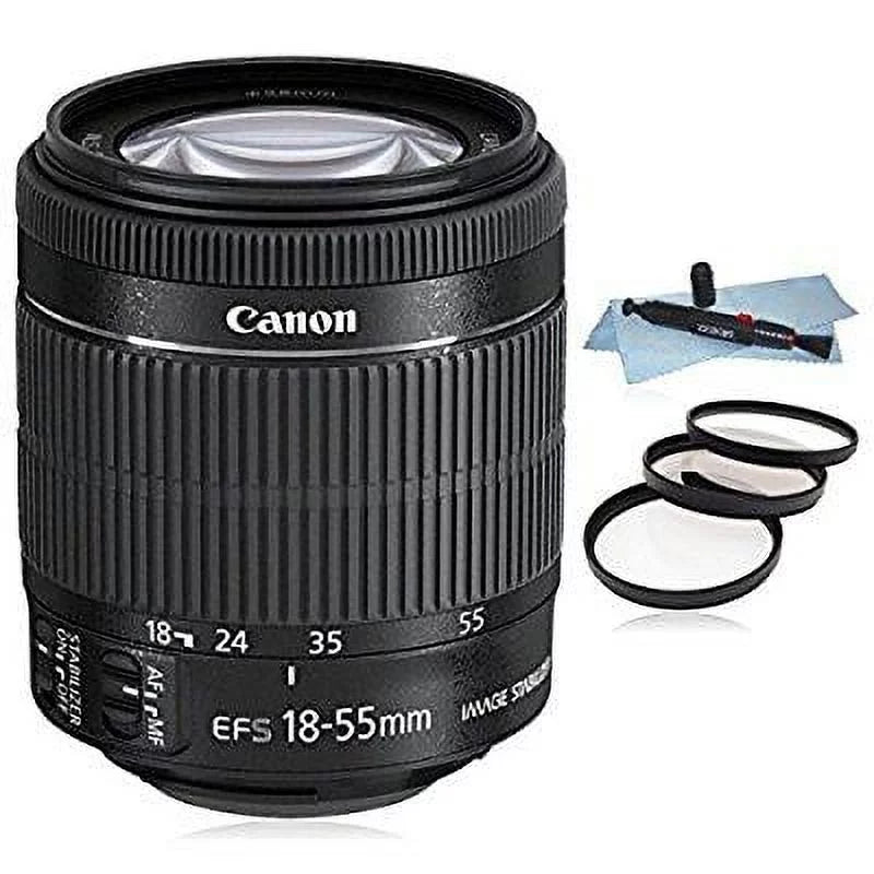 ef-s 18-55mm f/3.5-5.6 is stm lens (white box) for eos slr cameras 7d ii, 7d, 70d, 60d, 50d,... t6i, t5i, t6, t5, 1200d, t3i, t4i, sl1, 700d, 760d 750d, 650d, 600d.....+ aud essential acce