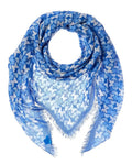J.McLaughlin Giselle Silk-Blend Scarf, os, Blue