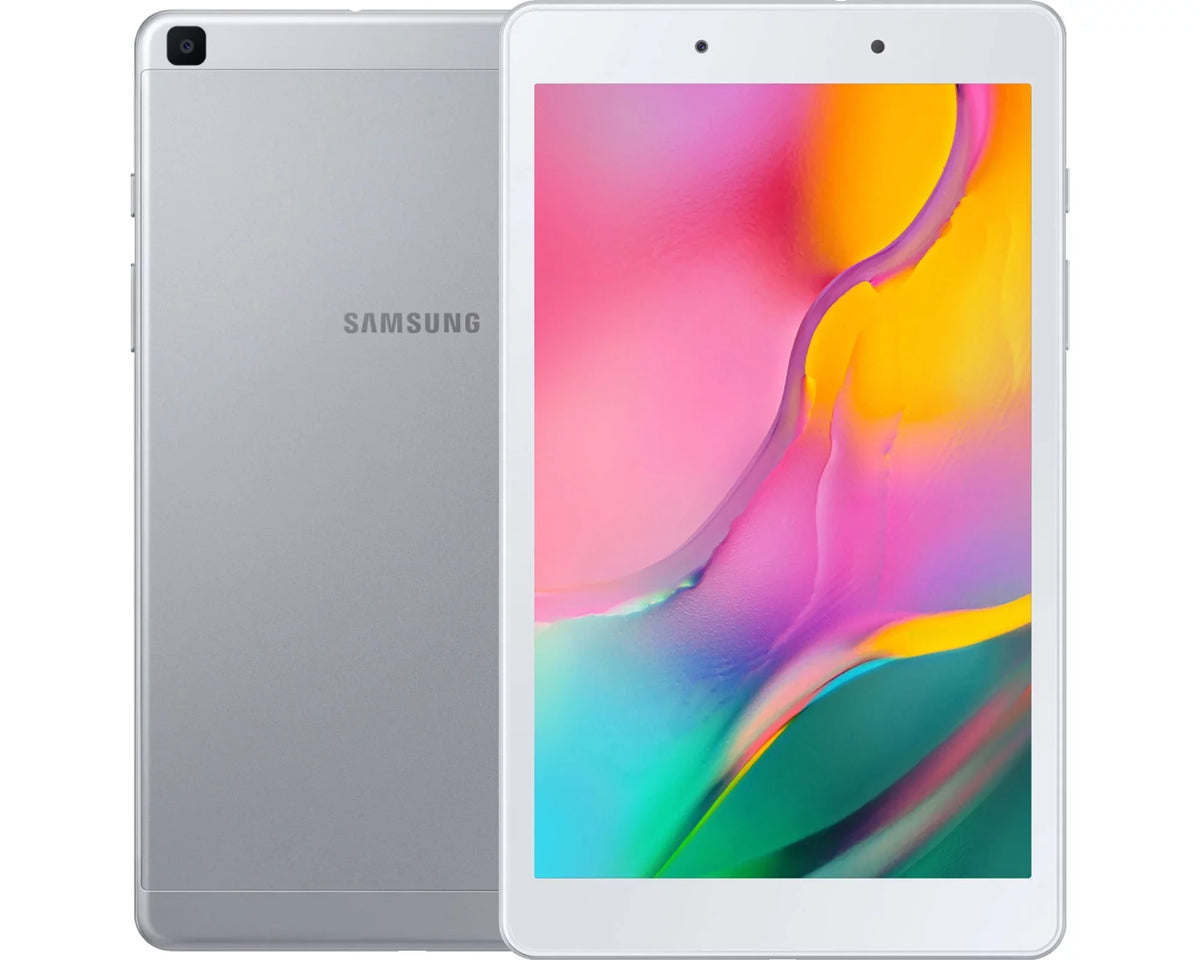 '- Galaxy Tab A - 8" (Latest Model) For Holiday Family, 32GB, 1280 x 800 resolution, Wi-Fi, Android 9.0 Pie, Bluetooth, Silver Portabel tablet