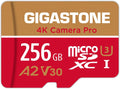 Dane-Elec Gigastone 4K Class10 U3 A2 V30 Camera Pro MicroSDXC Card, 256GB