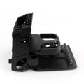Motor Genic Rear Armrest Central Console Cup Holder For VW Jetta Gti MK5 Golf MK6 Black