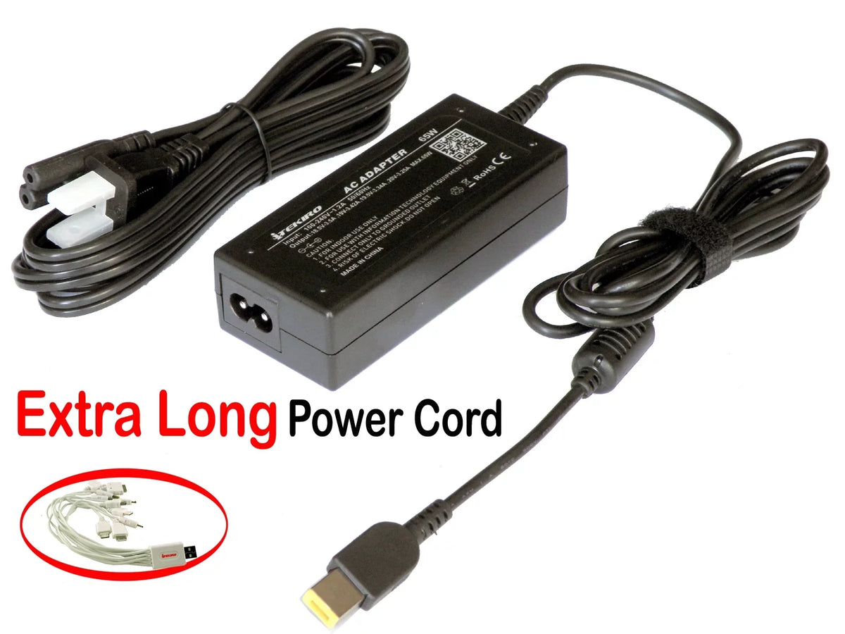 iTEKIRO AC Adapter for ThinkPad X380 Yoga 20LH001SUS 20LH0023US, Yoga 11e 20D9 20DA 20DB 20DU, Yoga 11e 2nd Gen 20E5 20E7, Yoga 11e 3rd Gen 20G8 20GA, Yoga 11e 4th Gen 20G8 20HS 20HU