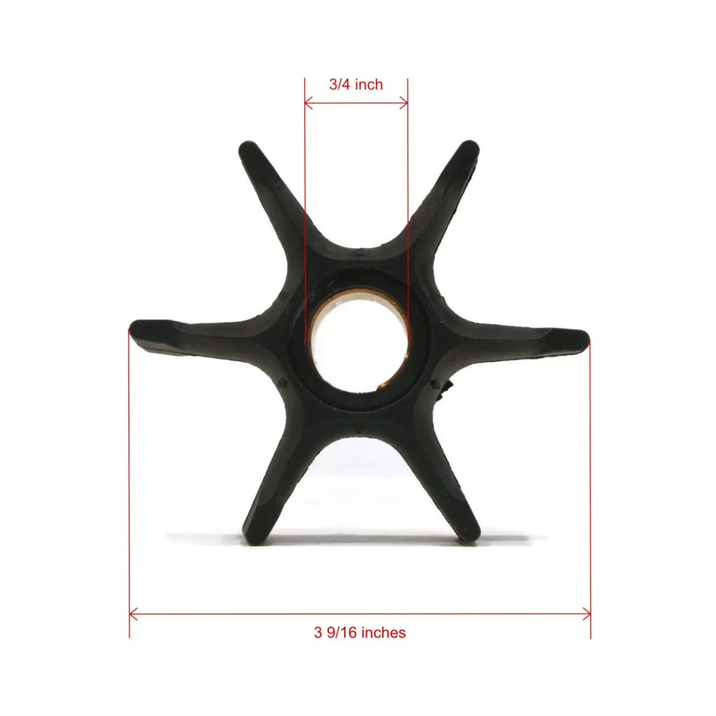The ROP Shop | Liquid Pump Impeller, Housing Kit For 1991 Johnson 65 J65WMLEIB Outboard Motor