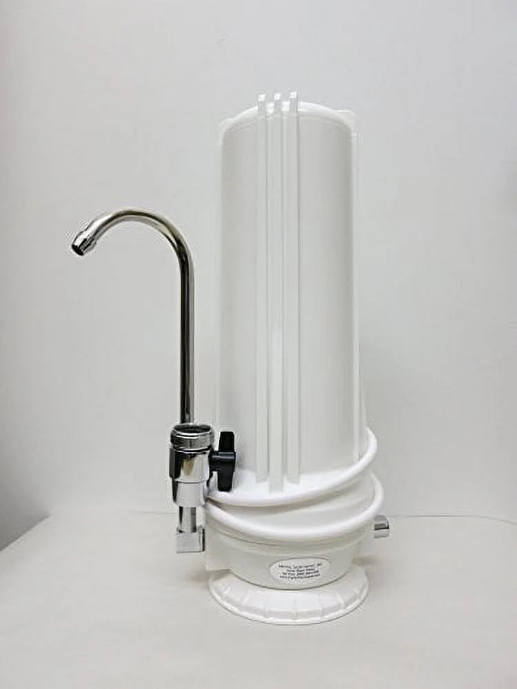 Countertop Fluid Filter KDF & GAC by Crystal Clear Supply