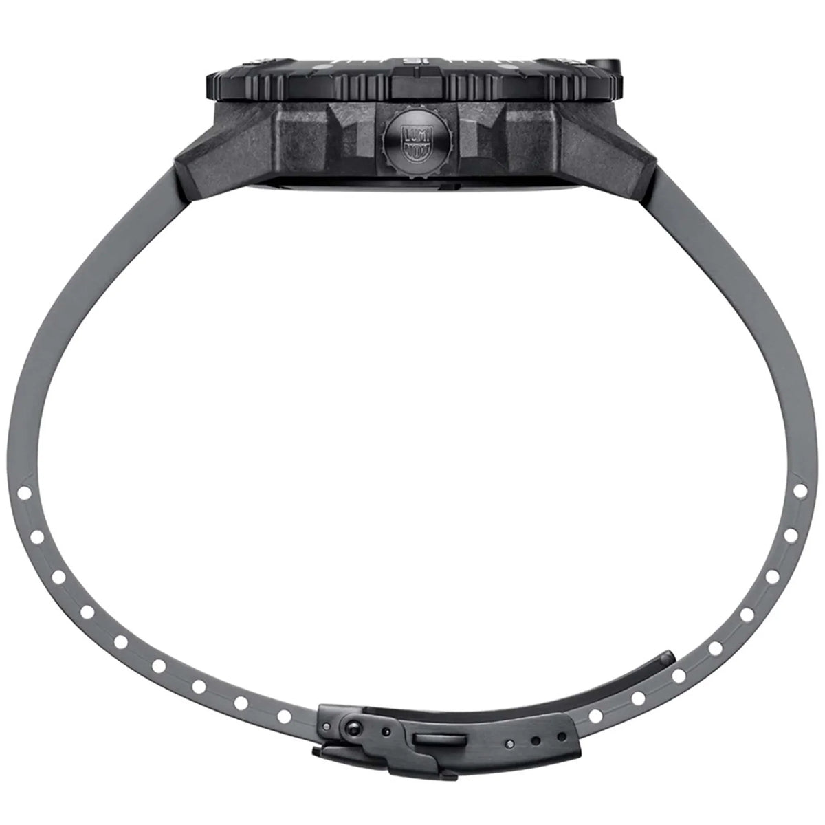 Luminox XS.3862 Men's Master Carbon Seal Grey Rubber Strap Watch