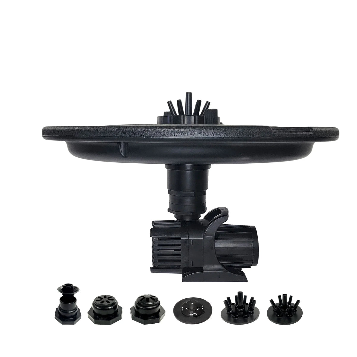 HALF OFF PONDS 1/2 Floating Fountain | 100 foot Cord | 9 Patterns | Surface Aeration for Ponds | AQF6100-100