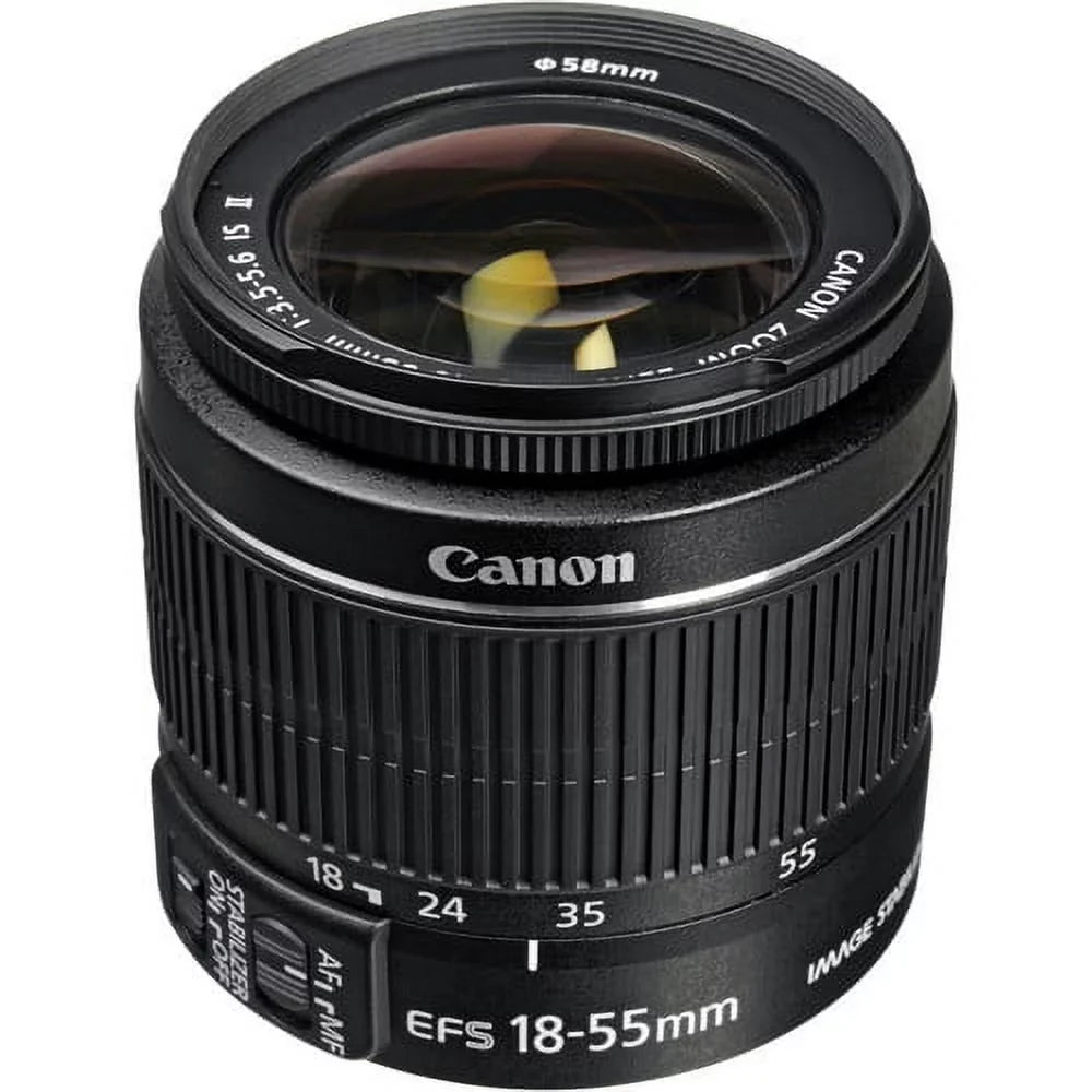 ef-s 18-55mm f/3.5-5.6 is stm lens (white box) for eos slr cameras 7d ii, 7d, 70d, 60d, 50d,... t6i, t5i, t6, t5, 1200d, t3i, t4i, sl1, 700d, 760d 750d, 650d, 600d.....+ aud essential acce