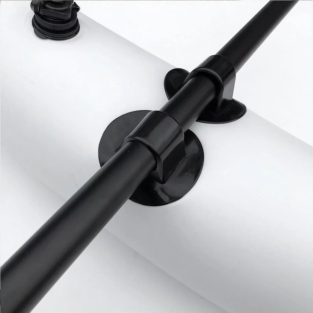 Premium PVC Kayak Canoe Fishing Standing Beginners Inflatable Outrigger / Stabilizer Liquid Buoyant Float Gear Equipment White