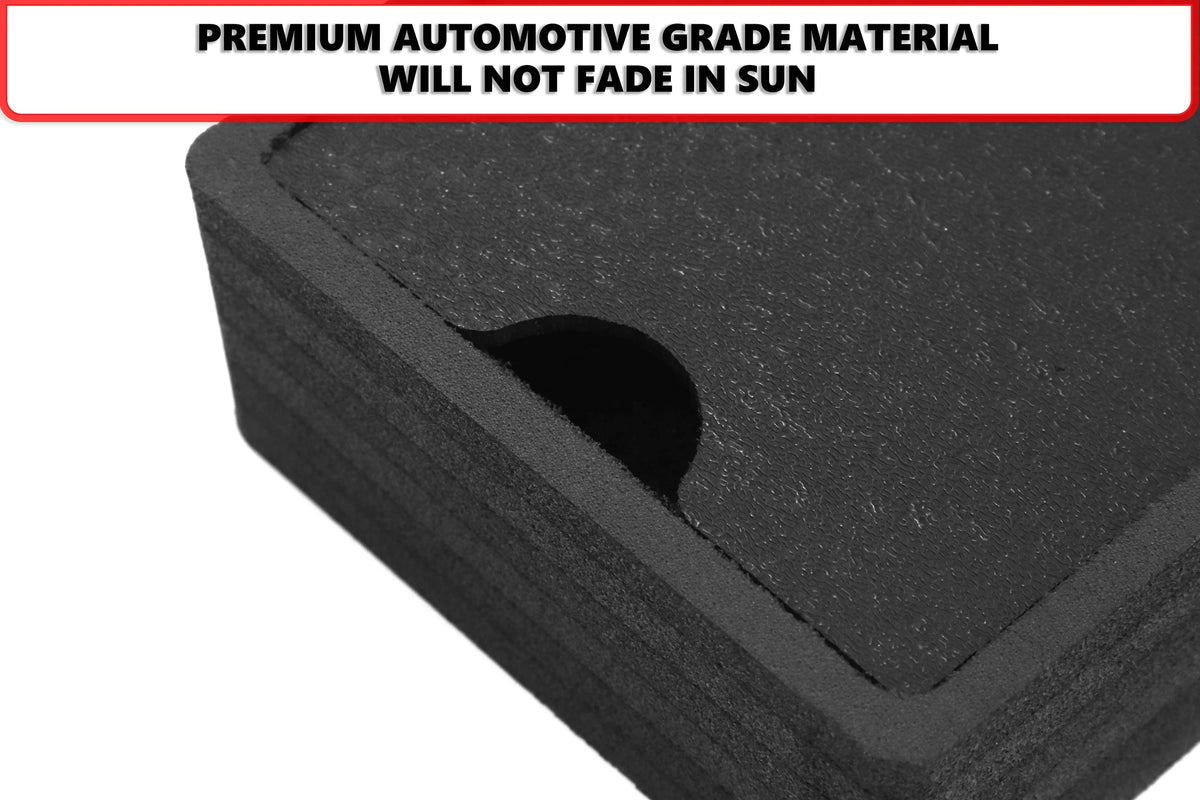 Red Hound Auto Center Console Organizer Vehicle Insert Secret Compartment Tray Compatible with Honda Pilot 2009 2010 2011 Black Anti-Rattle