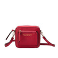 Melie Bianco My Monitor Made Me Do It Evan Vegan Leather Mini Crossbody, Red