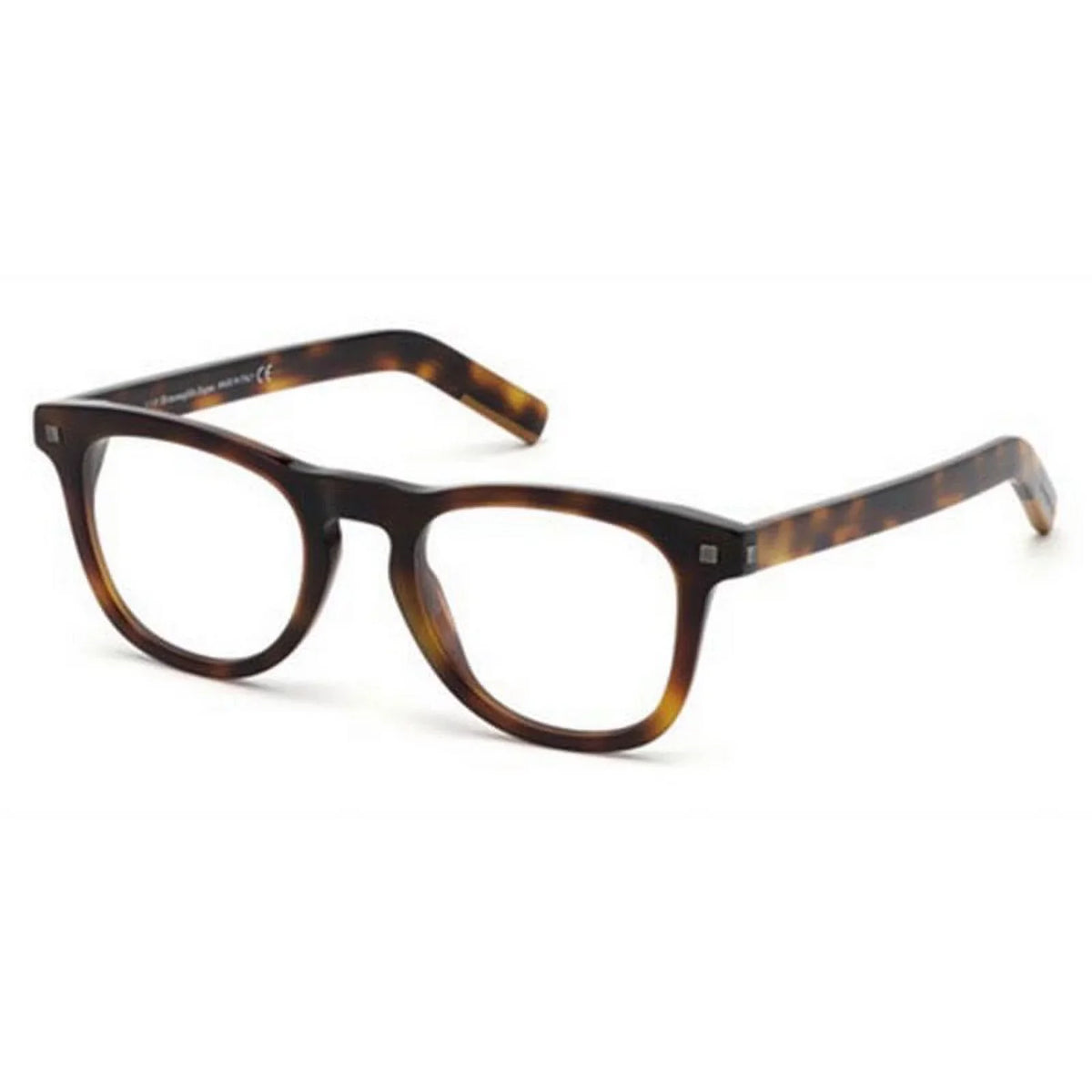 ERMENEGILDO ZEGNA EZ-5137-052-49 Eyeglasses Size 49mm 21mm 145mm Tortoise