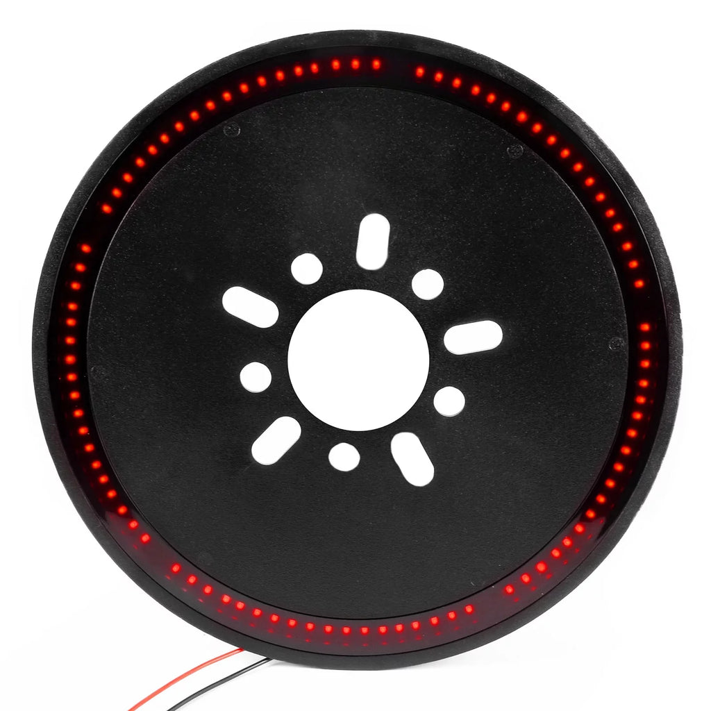 Krator Spare Tire LED Wheel Brake Light 3rd Third Brake Lights Compatible with 1987-2021 Jeep Wrangler JK JKU JL (Including Models with a Backup Camera), Red Light