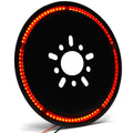 Krator Spare Tire LED Wheel Brake Light 3rd Third Brake Lights Compatible with 1987-2021 Jeep Wrangler JK JKU JL (Including Models with a Backup Camera), Red Light
