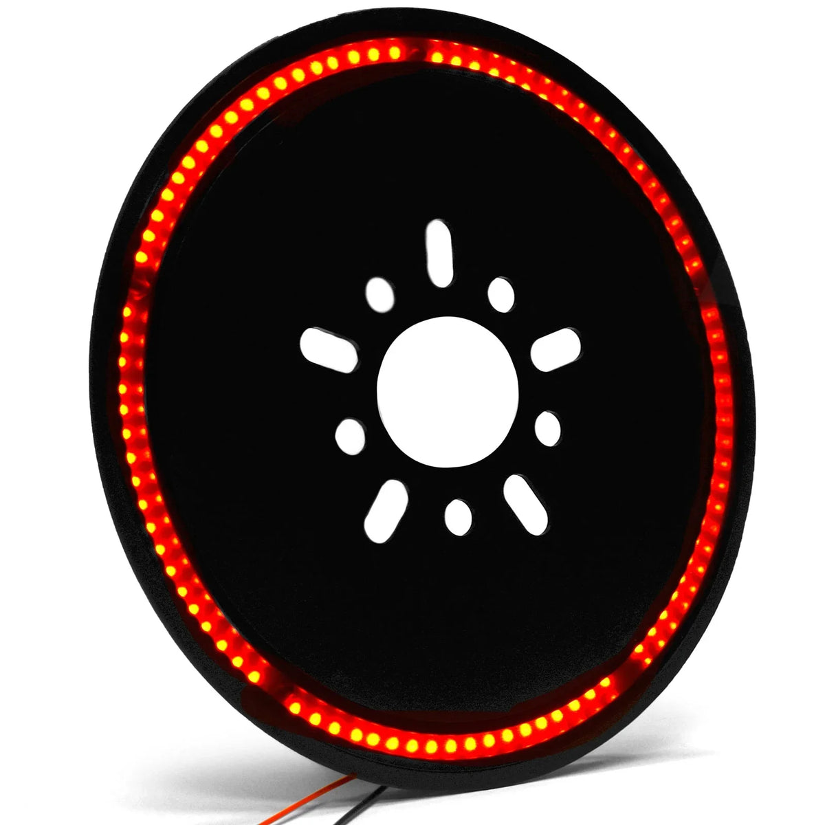 Krator Spare Tire LED Wheel Brake Light 3rd Third Brake Lights Compatible with 1987-2021 Jeep Wrangler JK JKU JL (Including Models with a Backup Camera), Red Light